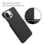 For OnePlus 13T 5G Phone Case Cloth Texture Anti-Scratch Protective PC Back Cover