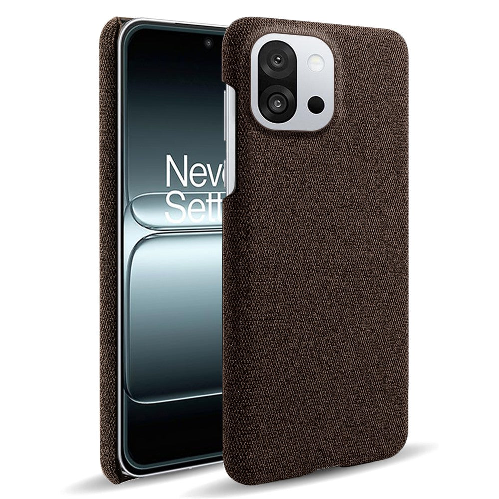 For OnePlus 13T 5G Phone Case Cloth Texture Anti-Scratch Protective PC Back Cover