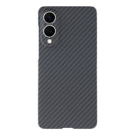 Til Samsung Galaxy S25 Edge Magnetisk Cover 1500D Grov Tekstur Aramidfiber Telefoncover Præcisionsudskæring