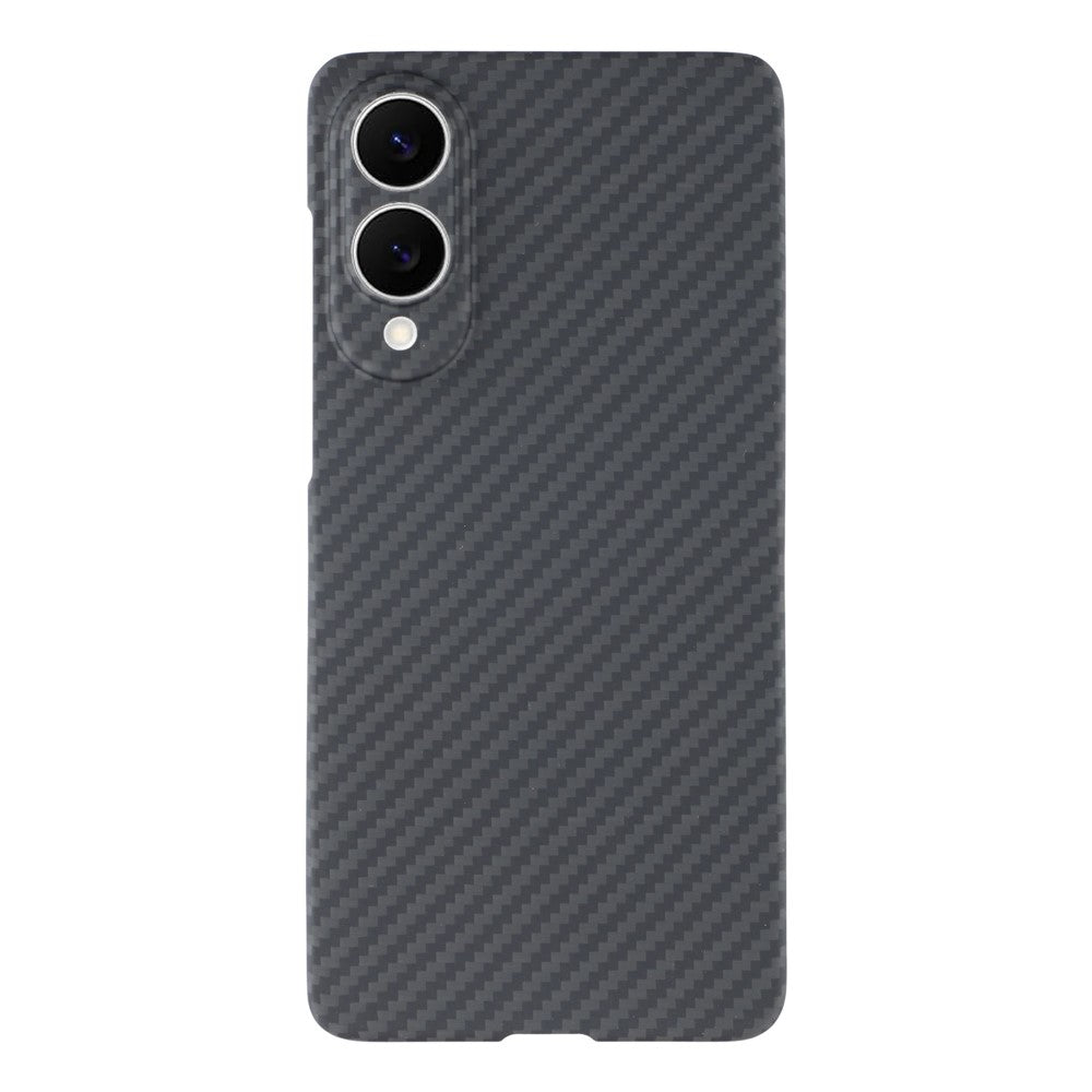 Til Samsung Galaxy S25 Edge Magnetisk Cover 1500D Grov Tekstur Aramidfiber Telefoncover Præcisionsudskæring