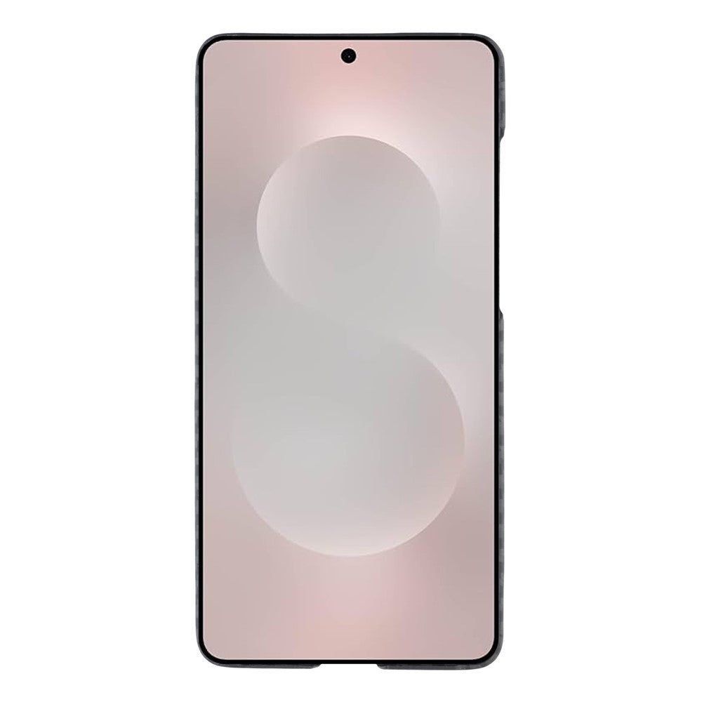 Til Samsung Galaxy S25 Edge Magnetisk Cover 1500D Grov Tekstur Aramidfiber Telefoncover Præcisionsudskæring