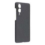 Til Samsung Galaxy S25 Edge Magnetisk Cover 1500D Grov Tekstur Aramidfiber Telefoncover Præcisionsudskæring