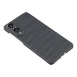 For Samsung Galaxy S25 Edge Magnetic Case 600D Fine Texture Aramid Fiber Phone Cover (Precise Lens Hole)