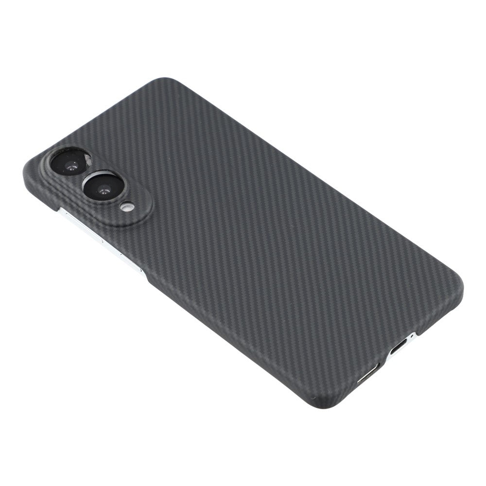 For Samsung Galaxy S25 Edge Magnetic Case 600D Fine Texture Aramid Fiber Phone Cover (Precise Lens Hole)