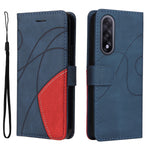 For OnePlus Nord 5 5G / OnePlus Ace 5 Ultra 5G Leather Phone Case Stand Wallet with Bi-color Splicing Design