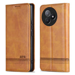 AZNS For Xiaomi Redmi K80 Ultra 5G Case Cowhide Texture PU Leather Wallet Phone Cover