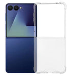 Samsung Galaxy Z Flip8 / Z Flip7 5G mobilskal TPU + Akryl 1.5mm Stötsäkert Genomskinligt Bakstycke