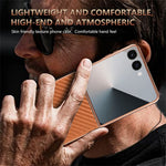 AZNS til Samsung Galaxy Z Flip7 5G etui Galvaniserende kulfibertekstur PU+PC telefoncover