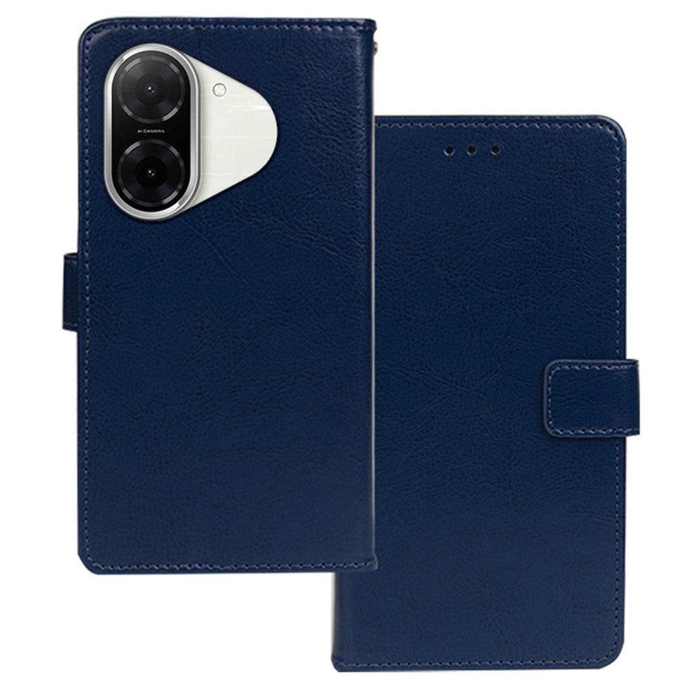 IDEWEI For Xiaomi Redmi A5 NFC (EU) (173.45mm) Case Wallet Leather Phone Cover Crazy Horse Texture
