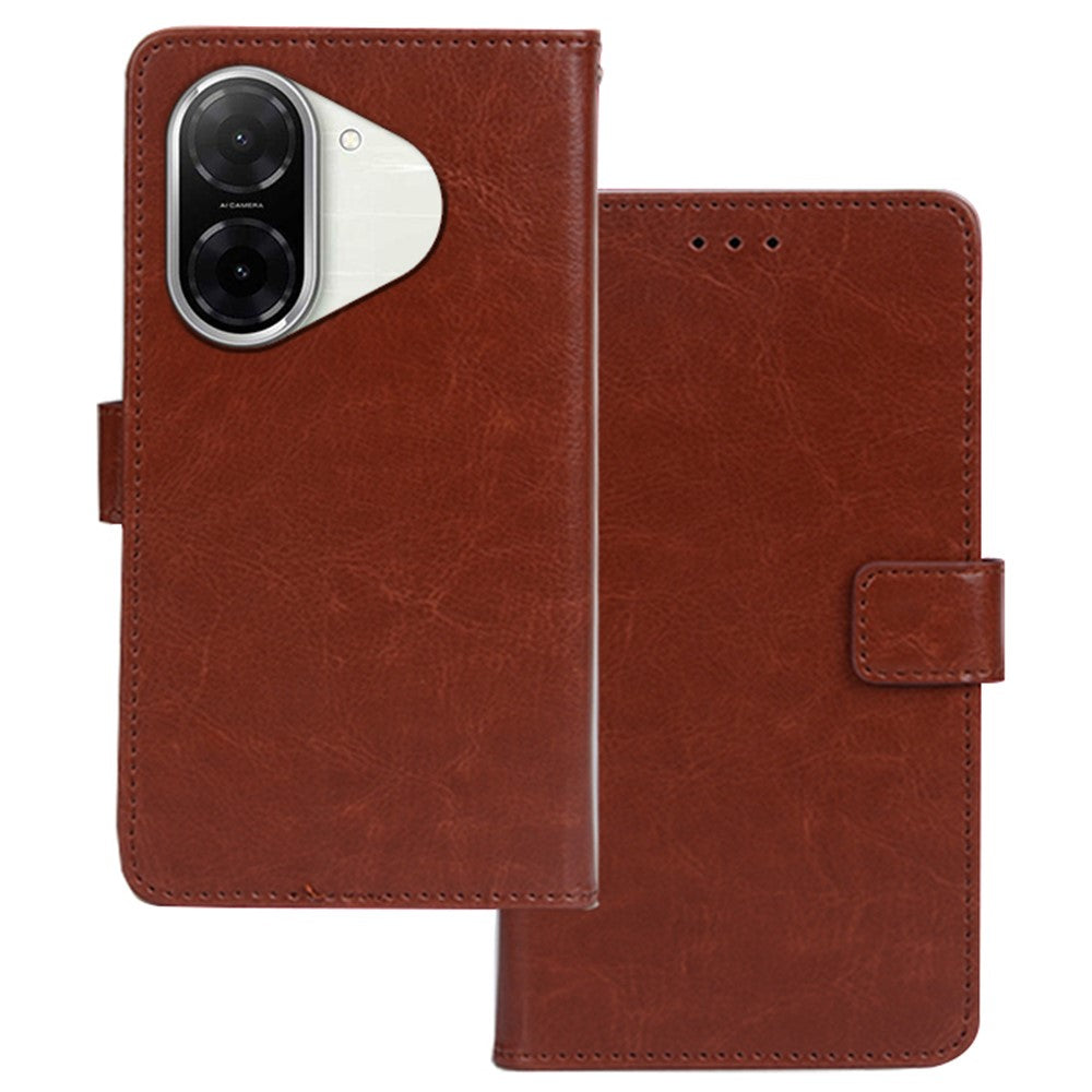 IDEWEI For Xiaomi Redmi A5 NFC (EU) (173.45mm) Case Wallet Leather Phone Cover Crazy Horse Texture