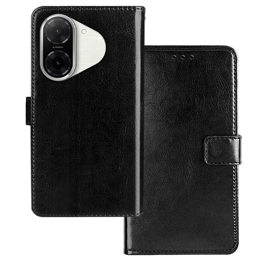 IDEWEI For Xiaomi Redmi A5 NFC (EU) (173.45mm) Case Wallet Leather Phone Cover Crazy Horse Texture