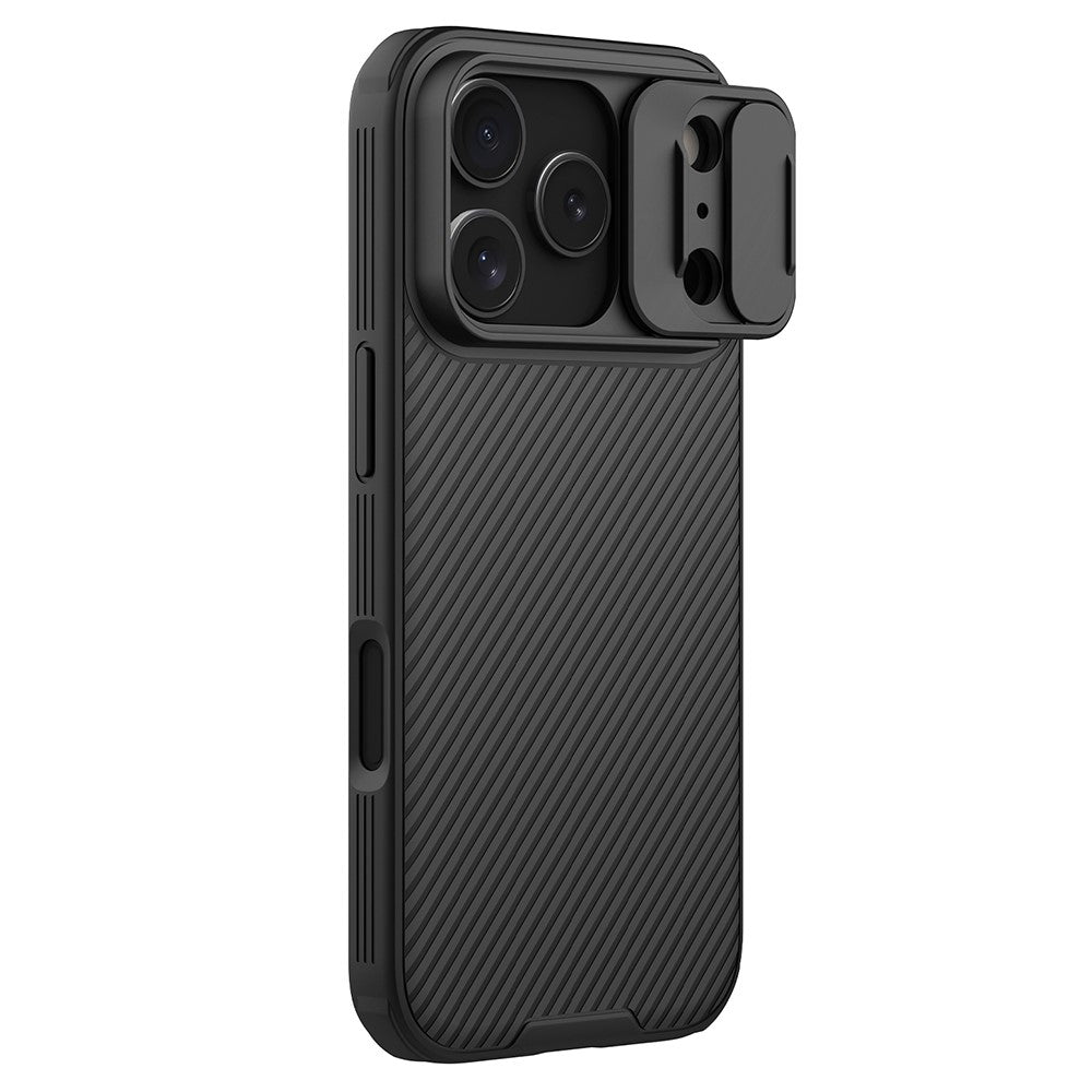 NILLKIN Camshield Pro Series for iPhone 18 Pro / 17 Pro Case PC + TPU Slide Camera Lid Phone Cover