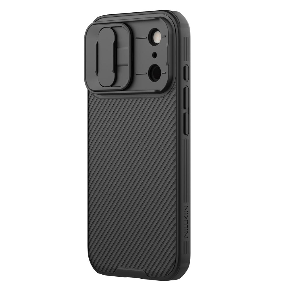 NILLKIN Camshield Pro Series for iPhone 18 Pro / 17 Pro Case PC + TPU Slide Camera Lid Phone Cover