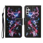 For Samsung Galaxy A18 5G / A17 5G / A17 4G / A26 5G / A16 5G / A16 4G Case Pattern Printing Protective Leather Folio Phone Cover with Wrist Strap