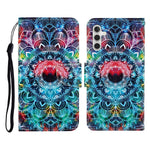 For Samsung Galaxy A18 5G / A17 5G / A17 4G / A26 5G / A16 5G / A16 4G Case Pattern Printing Protective Leather Folio Phone Cover with Wrist Strap