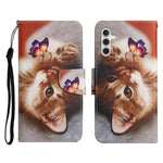 For Samsung Galaxy A18 5G / A17 5G / A17 4G / A26 5G / A16 5G / A16 4G Case Pattern Printing Protective Leather Folio Phone Cover with Wrist Strap