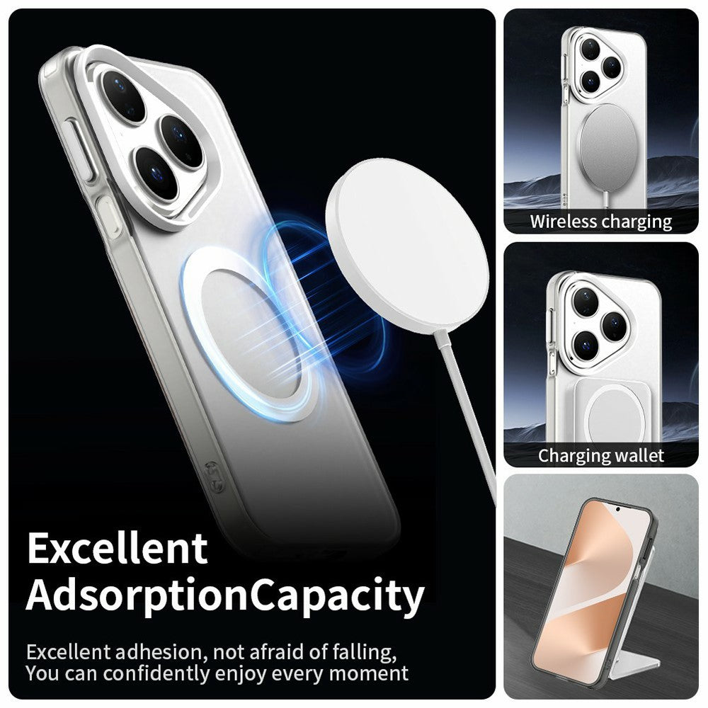 For Huawei Pura 80 Magnetic Case Anti Drop Hybrid Phone Back Cover