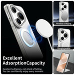 For Huawei Pura 80 Pro / 80 Pro+ Magnetic Case Anti Drop Hybrid Phone Back Cover