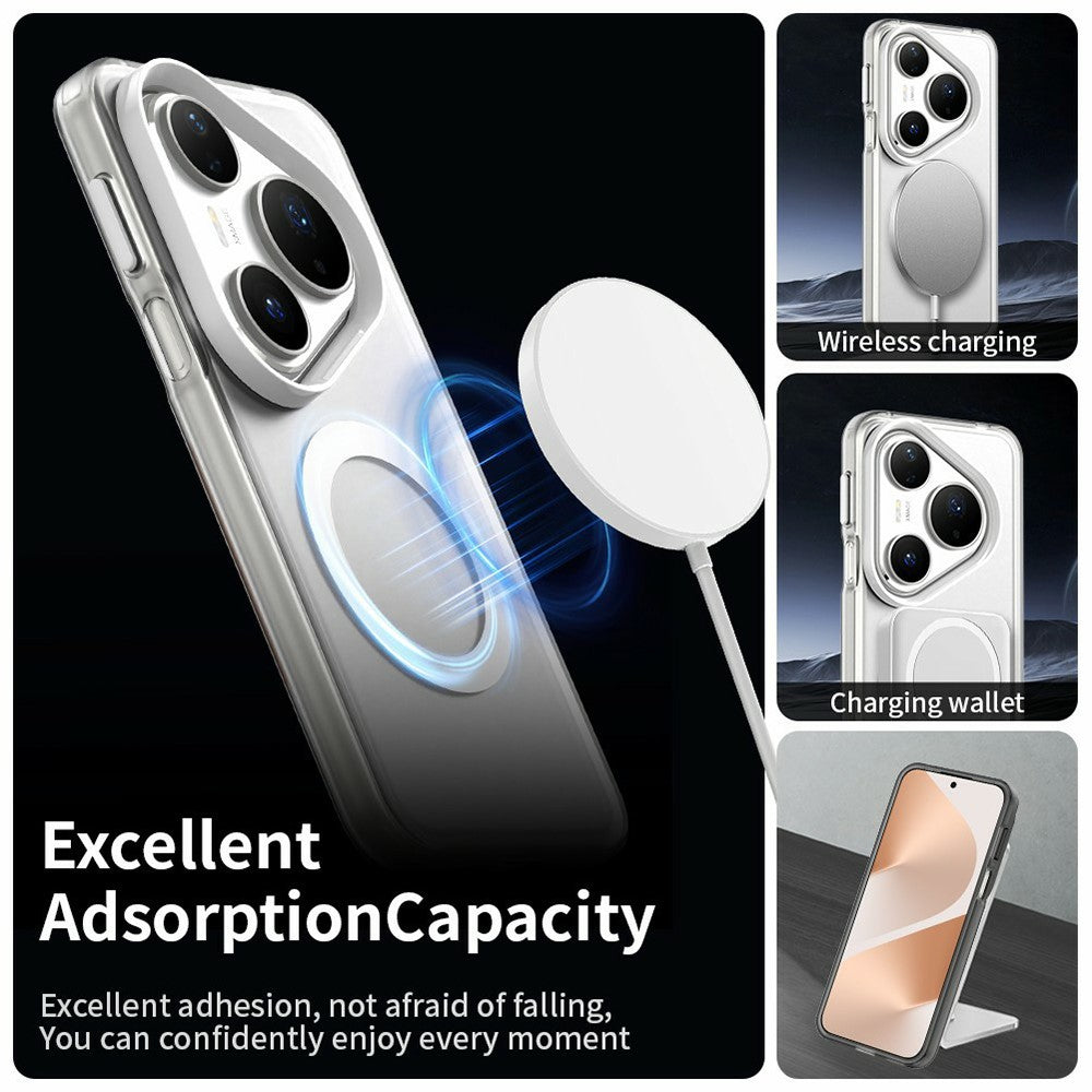 For Huawei Pura 80 Pro / 80 Pro+ Magnetic Case Anti Drop Hybrid Phone Back Cover