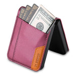 N.BEKUS til Samsung Galaxy Z Flip6 5G / Flip7 FE 5G cover med kortlomme PU + PC bagcover