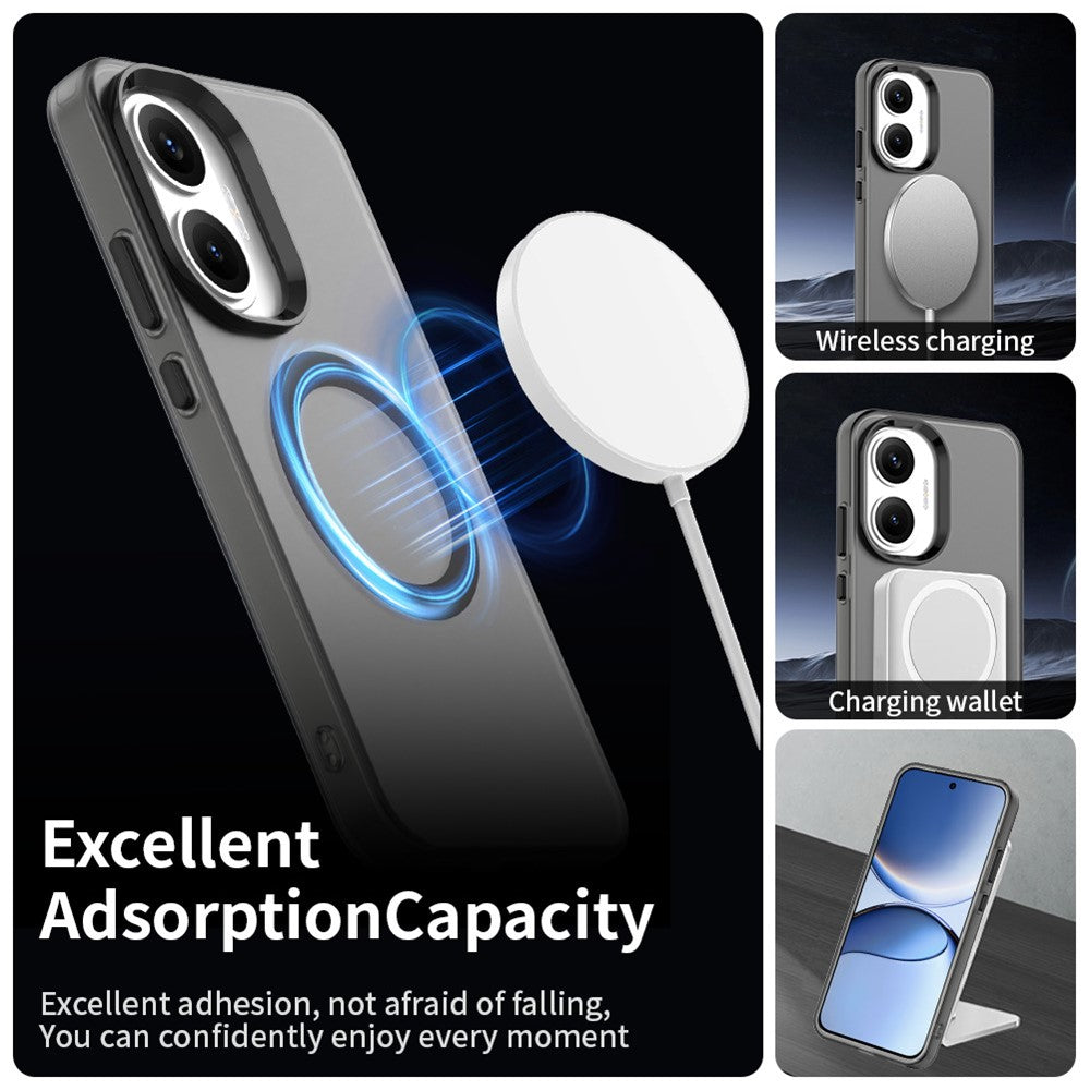 For Xiaomi Redmi Turbo 4 Pro 5G / Poco F7 5G Magnetic Case Anti Drop Hybrid Phone Back Cover