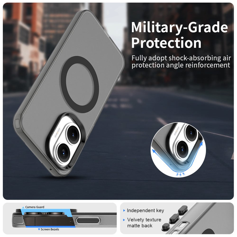 For Xiaomi Redmi Turbo 4 Pro 5G / Poco F7 5G Magnetic Case Anti Drop Hybrid Phone Back Cover
