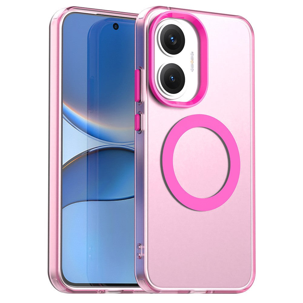 For Xiaomi Redmi Turbo 4 Pro 5G / Poco F7 5G Magnetic Case Anti Drop Hybrid Phone Back Cover