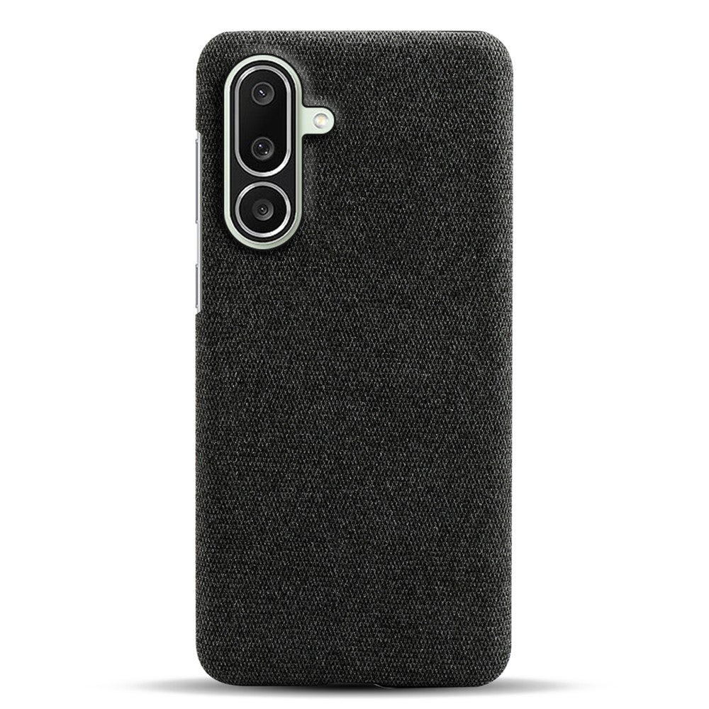 For Samsung Galaxy M56 5G Phone Case Cloth Texture Anti-Scratch Protective PC Back Cover