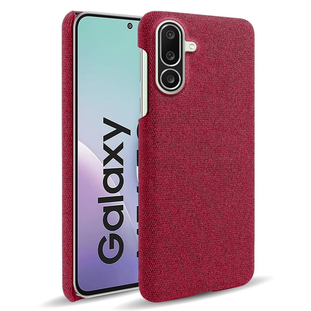 For Samsung Galaxy M56 5G Phone Case Cloth Texture Anti-Scratch Protective PC Back Cover