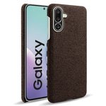 For Samsung Galaxy M56 5G Phone Case Cloth Texture Anti-Scratch Protective PC Back Cover
