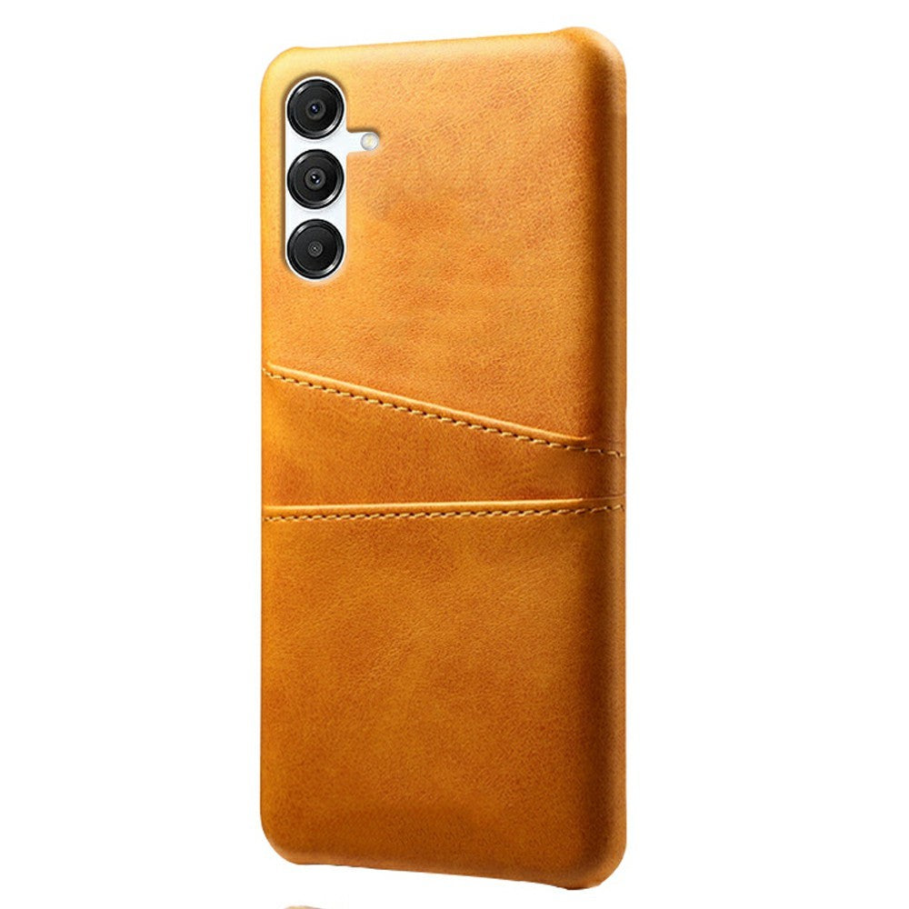 For Samsung Galaxy A18 5G / A18 4G / A17 5G / A17 4G Case Dual Card Slots PU Leather + Hard PC Phone Cover