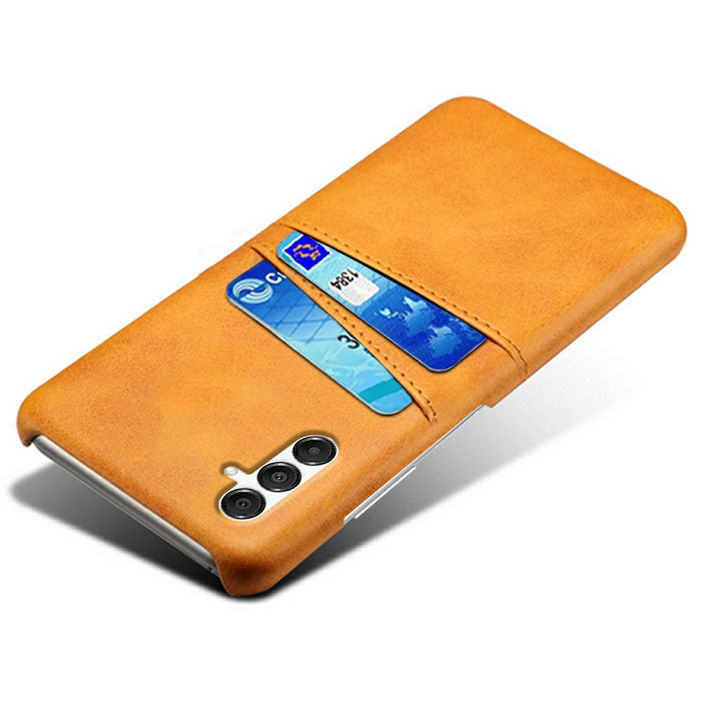 For Samsung Galaxy A18 5G / A18 4G / A17 5G / A17 4G Case Dual Card Slots PU Leather + Hard PC Phone Cover