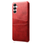 For Samsung Galaxy A18 5G / A18 4G / A17 5G / A17 4G Case Dual Card Slots PU Leather + Hard PC Phone Cover