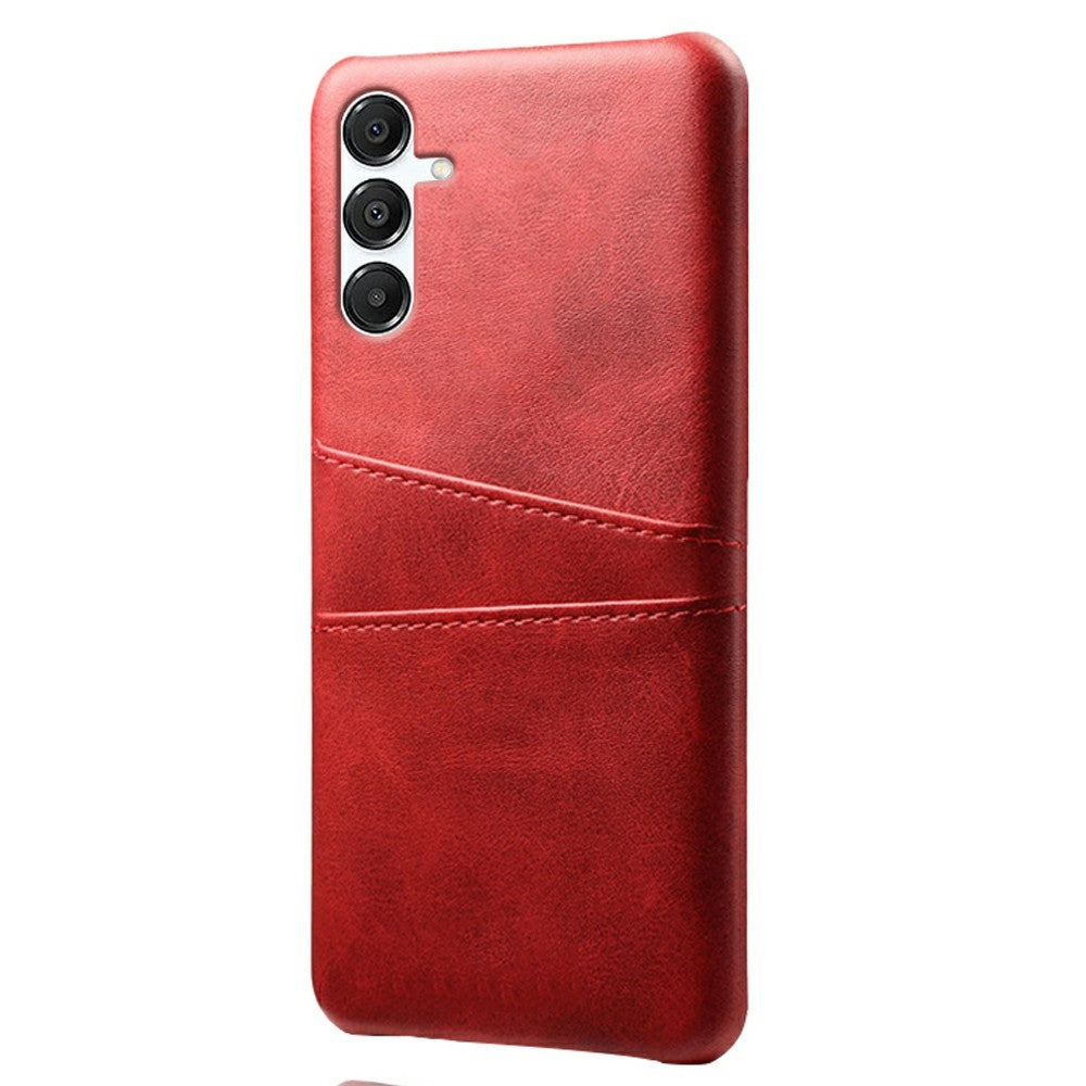 For Samsung Galaxy A18 5G / A18 4G / A17 5G / A17 4G Case Dual Card Slots PU Leather + Hard PC Phone Cover