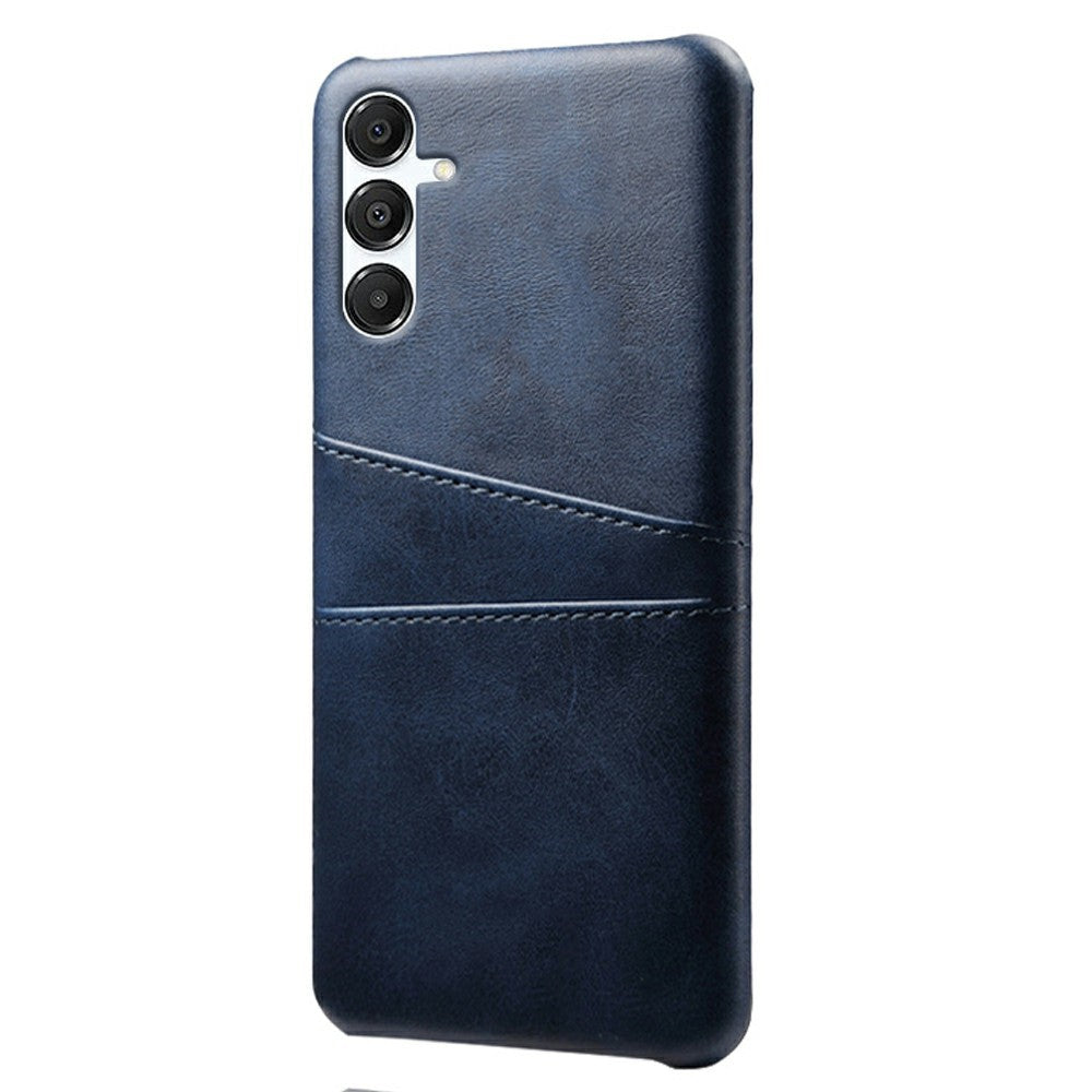 For Samsung Galaxy A18 5G / A18 4G / A17 5G / A17 4G Case Dual Card Slots PU Leather + Hard PC Phone Cover