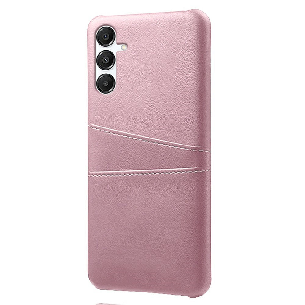 For Samsung Galaxy A18 5G / A18 4G / A17 5G / A17 4G Case Dual Card Slots PU Leather + Hard PC Phone Cover