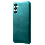 For Samsung Galaxy A18 5G / A18 4G / A17 5G / A17 4G Case Calf Texture PU Leather Hard PC Protective Phone Cover