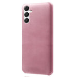 For Samsung Galaxy A18 5G / A18 4G / A17 5G / A17 4G Case Calf Texture PU Leather Hard PC Protective Phone Cover
