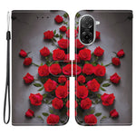 For Xiaomi Redmi A5 NFC (EU) (173.45mm) Leather Case Stand Wallet Pattern Printing Phone Cover with Wrist Strap