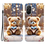 For Xiaomi Redmi A5 NFC (EU) (173.45mm) Leather Case Stand Wallet Pattern Printing Phone Cover with Wrist Strap