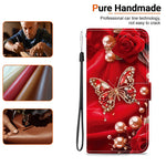 For Xiaomi Redmi Note 14 5G Leather Case Stand Wallet Pattern Printing Phone Cover with Wrist Strap
