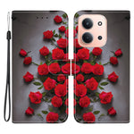 Xiaomi Redmi 15C 5G (EU) (173 mm) / 15C 4G (EU) (173 mm) Läderfodral Stativ Plånbok Mönster Tryck mobilfodral med Rem
