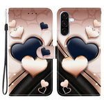 For Samsung Galaxy A56 5G Leather Case Stand Wallet Pattern Printing Phone Cover with Wrist Strap