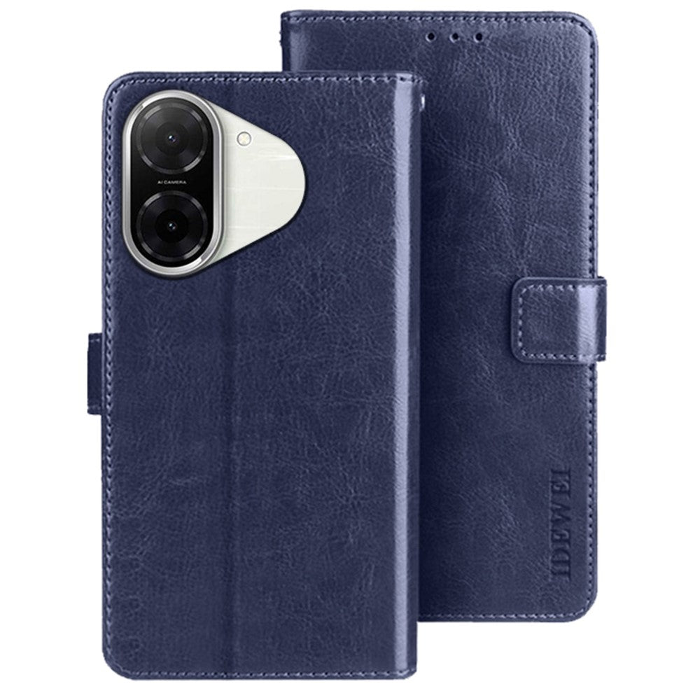 IDEWEI For Xiaomi Redmi A5 NFC (EU) (173.45mm) Stand Case Crazy Horse Texture Leather Phone Cover