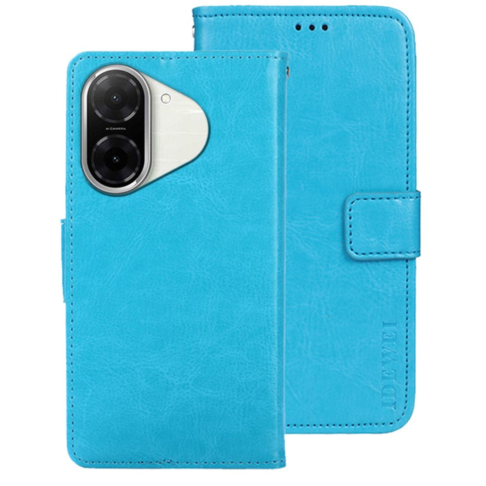 IDEWEI For Xiaomi Redmi A5 NFC (EU) (173.45mm) Stand Case Crazy Horse Texture Leather Phone Cover