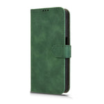 Lædercover til Samsung Galaxy A08 5G / A08 4G / A07 5G / A07 4G / A07s 4G, stødsikkert lædercover med lynlås og foldbart mønster