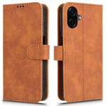 Lædercover til Samsung Galaxy A08 5G / A08 4G / A07 5G / A07 4G / A07s 4G, stødsikkert lædercover med lynlås og foldbart mønster