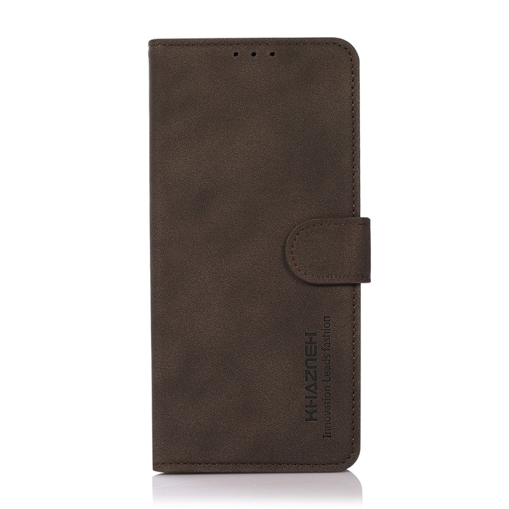 KHAZNEH PU-læderetui med tegnebogsfunktion og stander til Xiaomi Redmi 15C 5G (EU) (173mm) / 15C 4G (EU) (173mm)