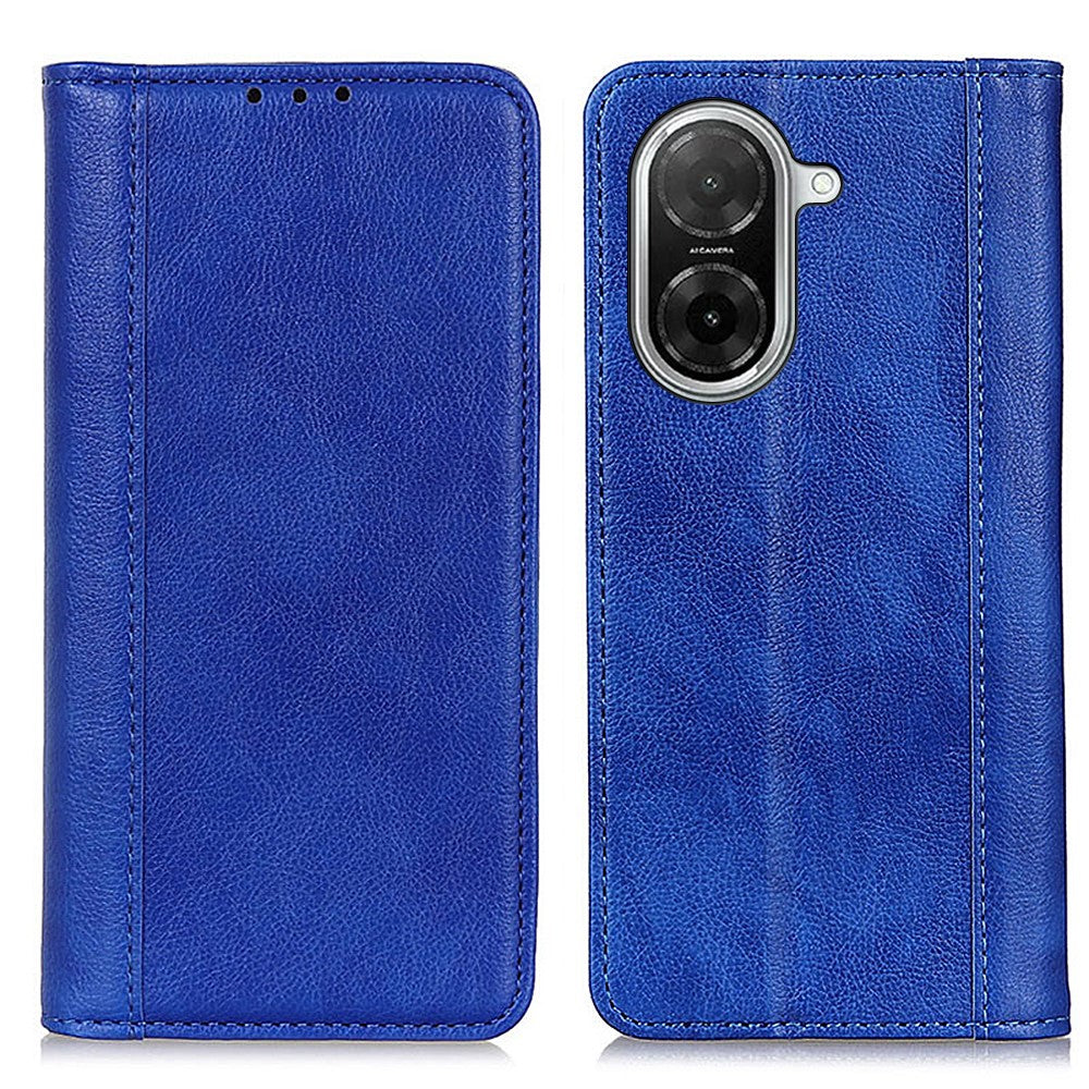 For Xiaomi Redmi A5 NFC (EU) (173.45mm) Stand Case Split Leather Litchi Texture Wallet Phone Cover