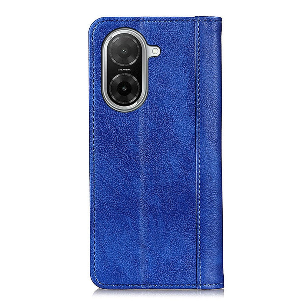 For Xiaomi Redmi A5 NFC (EU) (173.45mm) Stand Case Split Leather Litchi Texture Wallet Phone Cover